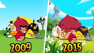 Angry Birds  Evolution of All Birds 2009  2015 [upl. by Hesoj]