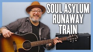 Soul Asylum Runaway Train Guitar Lesson  Tutorial [upl. by Welbie485]