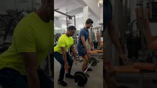 Deadlift form amp technic 💪 youtubeshorts deadlift shorts backworkout [upl. by Lrad]