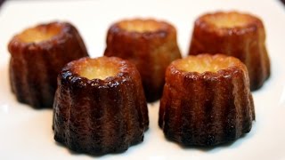 Canelés De Bordeaux  French Custard Mini Cakes Recipe  CookingWithAlia  Episode 338 [upl. by Monney]