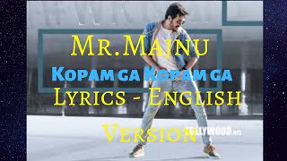 Mr Majnu \ Kopanga Kopanga HD full video song [upl. by Llesig]