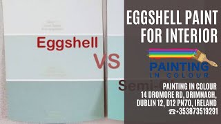 Why Eggshell Paint Is Best for Interior DesignEggshell paint Interior Designpaintingincolourie [upl. by Crescen347]