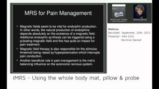 MediConsult Webinar  iMRS  Using the whole body mat pillow amp probe [upl. by Voe]