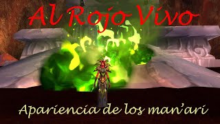 WoW  Apariencia de Manari para draenei  Al Rojo Vivo Latino [upl. by Zzahc]