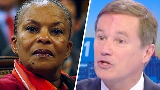 quotChristiane Taubira est racistequot lance Nicolas DupontAignan [upl. by Cornall]