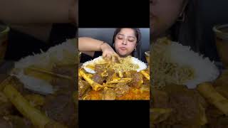 Maddy food Eating mutton Biryani Chicken masala recipe eating show [upl. by Lorien]