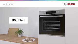 Bosch Oven Features  3D HotAir [upl. by Naryk]