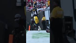 HIGHLIGHT Kenny Pickett to George Pickens for a 33yard touchdown vs Buccaneers PITvsTB on NFL [upl. by Mairam]