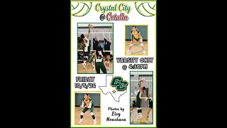 2024 Crystal City Lady Javelinas vs Cotulla Cowgirls  10424 Live  UIL Volleyball [upl. by Jessa556]