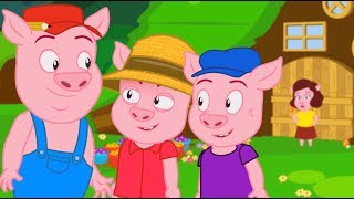 Trois Petits Cochons Courtes Histoires  Plus Comptines pour Enfants [upl. by Evy232]