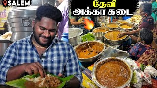 Heavenly Street Food  Devi Akka Kadai 🔥  KondalampattiSalem [upl. by Harim]