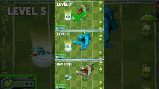 Pvz 2 Plant food Abilities  Plant Max Level  Missile Toe Vs Jurassic Gargantuar Zombie shorts [upl. by Kirimia]