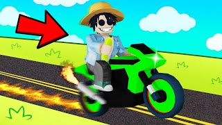 I BECAME THE WORLDS FASTEST BIKER IN ROBLOX [upl. by Aiyn175]