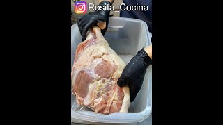 pernil de cerdo al horno con un adobo INCREIBLE [upl. by Bagger]