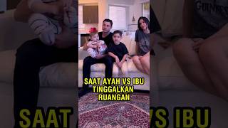 Beda Reaksi Bayi Ketika Ayah vs Ibu Tinggalkan Ruangan shorts jangantanya viral lucu [upl. by Hausmann983]