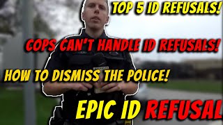 Cops MAD over ID Refusal Cops Get Owned Compilation [upl. by Annairol]