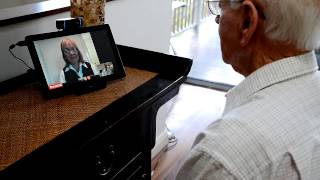 Telehealth tutorial How to perform a video conference [upl. by Nnad277]