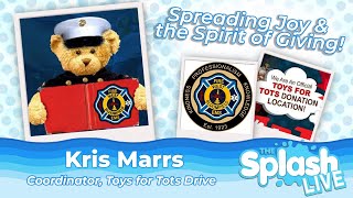 Toys for Tots Bringing Joy Excitement and the Season of Giving to WB  Kris Marrs [upl. by Kalie362]