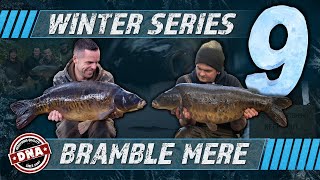 WINTER SERIES 9 – CARP FISHING FROM BRAMBLE MERE DNA BAITS  LEE MORRIS  OLLY SANDERS  SCALY CARP [upl. by Su498]