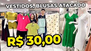 ROUPAS FEMININAS NO ATACADO EM GOIÂNIA VESTIDOS POR R 3000 [upl. by Bastian]