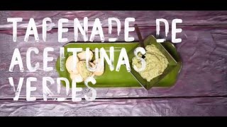 Receta Tapenade de aceitunas verdes con limón confitado [upl. by Nnaarat]