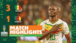 HIGHLIGHTS  Senegal 🆚 Cameroon TotalEnergiesAFCON2023  MD2 Group C [upl. by Noreg82]