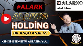 ALARK ALARKO HOLDİNG 2024 YILI 2ÇEYREK BİLANÇOSU AĞLATTI [upl. by Htirehc]