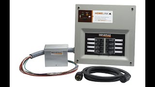 Generac 6854 Home Link Upgradeable 30 Amp Transfer Switch Kit with Aluminum Power Inlet BoxOverview [upl. by Ymmik]