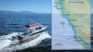 BOATING THE INSIDE PASSAGE  Victoria to Juneau Part 1 [upl. by Iadam]