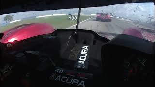 2024 Sebring 12 hours  40 Acura ARX06 GTP Onboard [upl. by Palmore]