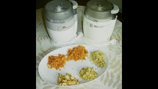 Functional testing Food Chopper Moulinex moulinette SE moulinette ELECTRONIC [upl. by Gibson53]