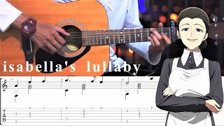 Isabella’s lullaby   Fingerstyle Guitar Tutorial amp Tabs [upl. by Mariska]