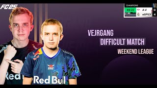 ANDERS VEJRGANG VS PRODIFFICULT MATCH WL FC25 [upl. by Suoinuj664]