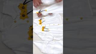 Baby Dress sewing​​ project youtubeshorts​​ shorts​​ sewingtipsandtricks​​ [upl. by Sihtnyc147]