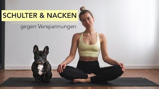 Yoga Anfänger  Schulter und Nacken  gegen Verspannungen [upl. by Yerrok3]