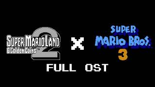 Super Mario Land 2 FULL OST  SMB3 Style DnFamitracker [upl. by Hullda]