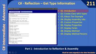 C Reflection Assembly Info  Part 1  Introduction  C Advanced 211 [upl. by Illek]