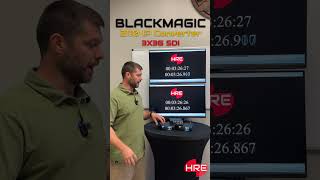 Latency Testing the Blackmagic 2110 IP Converter [upl. by Eninaej]