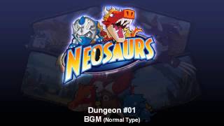 NEOSAURS Dungeon 01 BGM Normal Type [upl. by Kelleher]