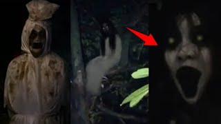 POCONG BANGKIT DARI KUBUR DAN POCONG MENGHADANG DI JALAN  7 PENAMPAKAN HANTU TERSERAM DAN TERJELAS [upl. by Kenney]