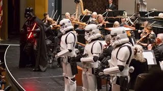 Darth Vader conducting The Florida Orchestra [upl. by Oicaroh395]