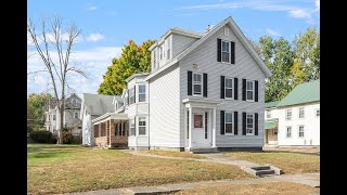 2Family House for Sale 142 Pleasant Street Winchendon MA [upl. by Lubbock179]