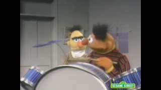 Sesame Street Bert amp Ernie Play Drums [upl. by Ttayh]