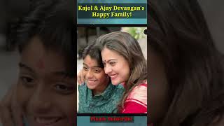 Kajol amp Ajay Devagan With Their kids Kajol ajaydevgan nyasa yug [upl. by Aurore]