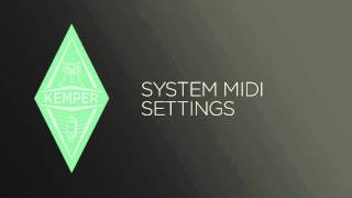 Kemper Profiler Tutorials  Performance Mode MIDI  english [upl. by Ysac]