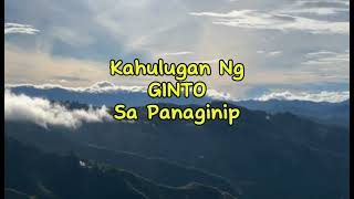 KAHULUGAN NG GINTO SA PANAGINIP [upl. by Ronna]