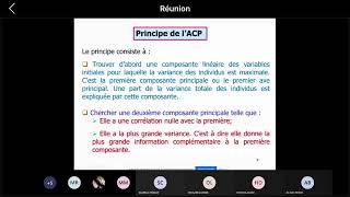 GEOSTATISTIQUES ANALYSE EN COMPOSANTES PRINCIPALES ACP [upl. by Onfre]