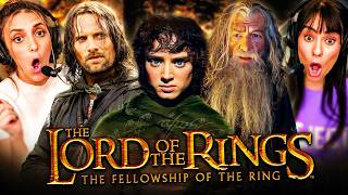 THE LORD OF THE RINGS THE FELLOWSHIP OF THE RING 2001 MOVIE REACTION First Time Watching [upl. by Reilly]