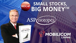 RedChip TV Highlights ASP Isotopes NASDAQ ASPI amp Mobilicom Ltd NASDAQ MOB [upl. by Amoreta]