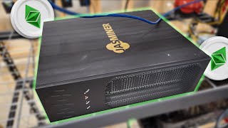 Quiet and Cheaper Ethereum Classic ASIC Miner Review  Jasminer X4Q [upl. by Keyser]